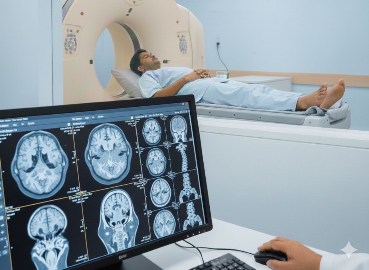 3 Tesla Wide Open Bore MRI Scan