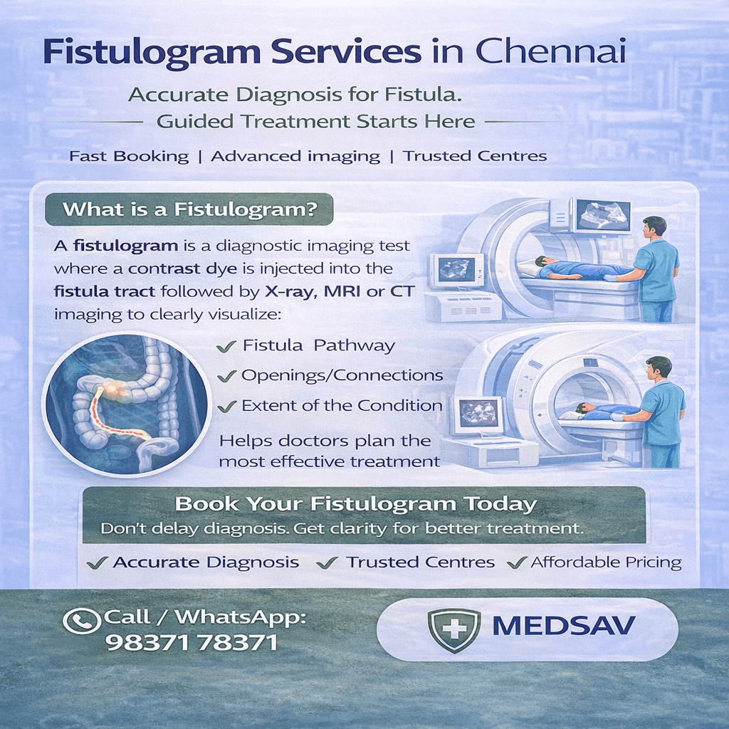 MRI fistulogram in chennai